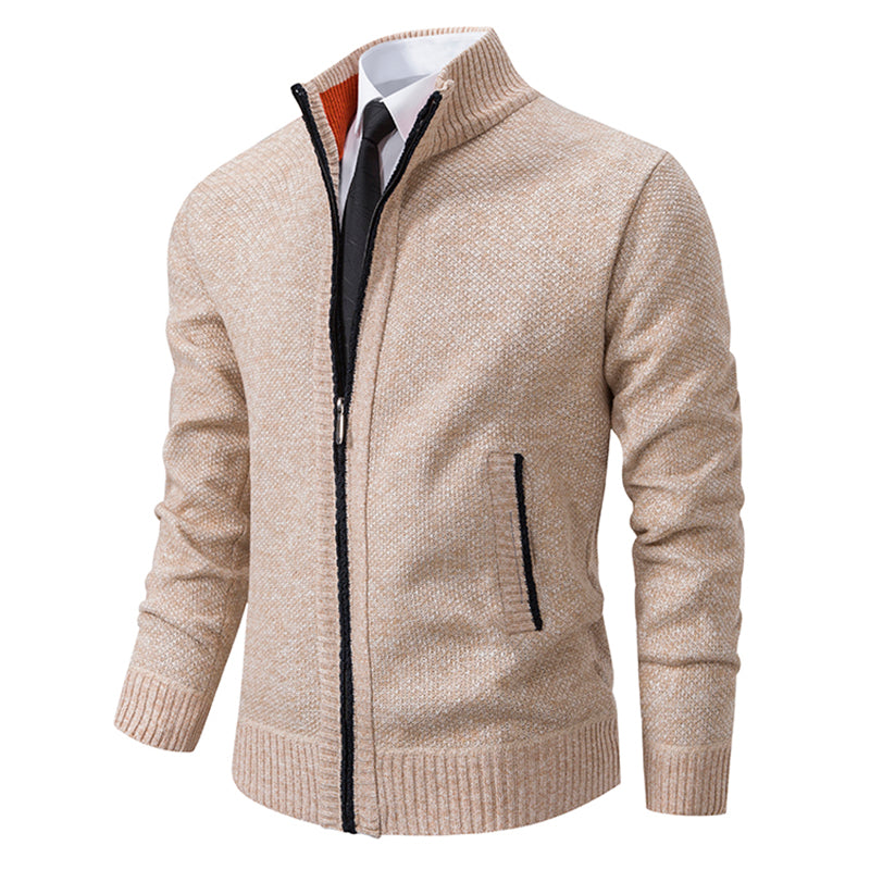 Casaco Esportivo Masculino Casual de Lã Ferrazi