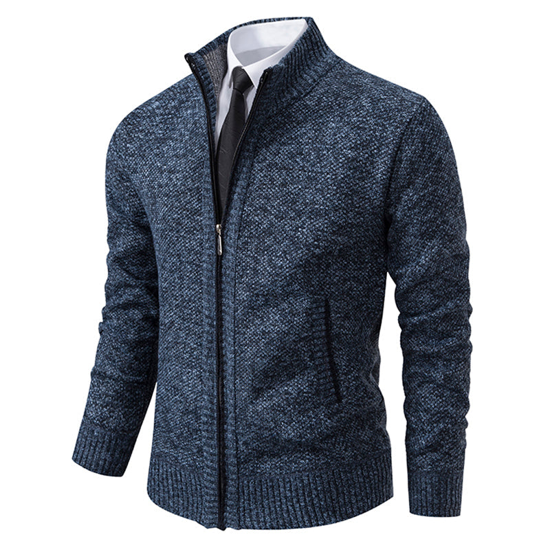 Casaco Esportivo Masculino Casual de Lã Ferrazi