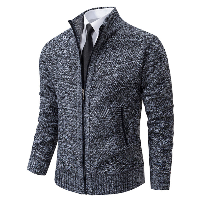 Casaco Esportivo Masculino Casual de Lã Ferrazi