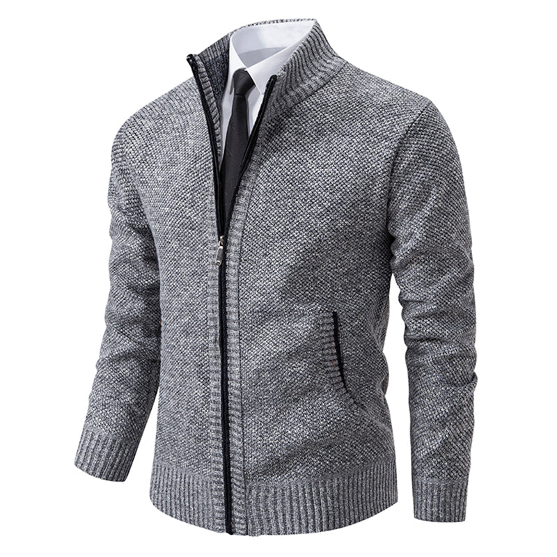 Casaco Esportivo Masculino Casual de Lã Ferrazi