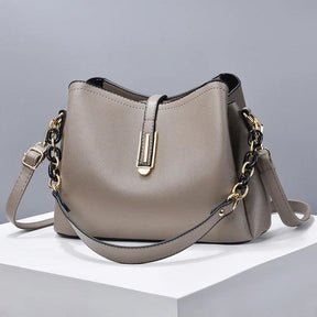 Bolsa Feminina em Couro Genuíno Olívia