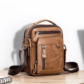 Bolsa Masculina Split de Couro