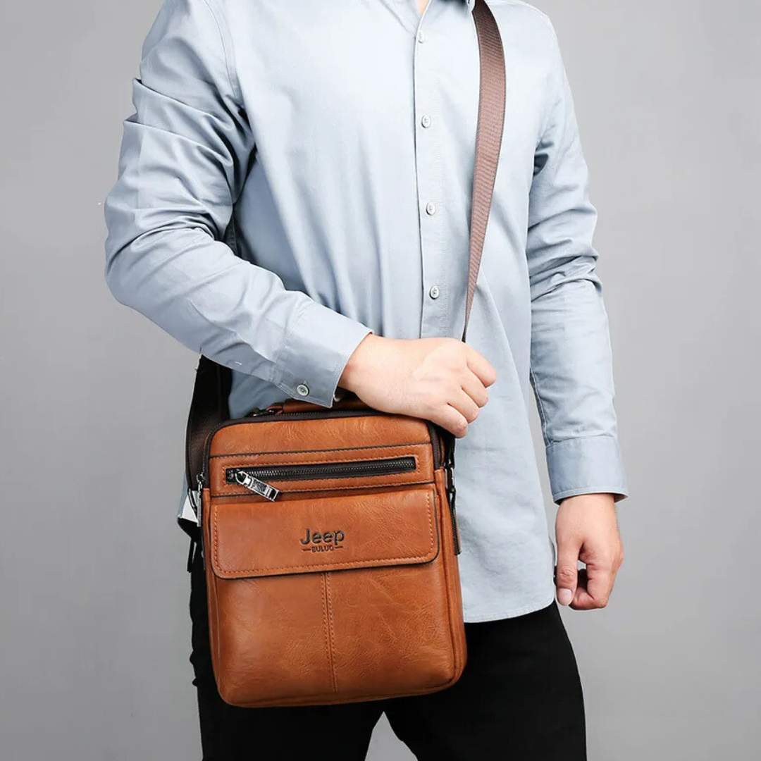 Bolsa Crossbody Jeep em Couro + Carteira