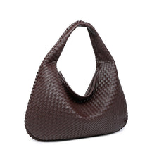 Bolsa de Ombro em Couro Trançado Élen