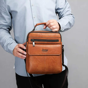 Bolsa Crossbody Jeep em Couro + Carteira