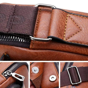 Bolsa Jeep em Couro + Brinde Porta Celular