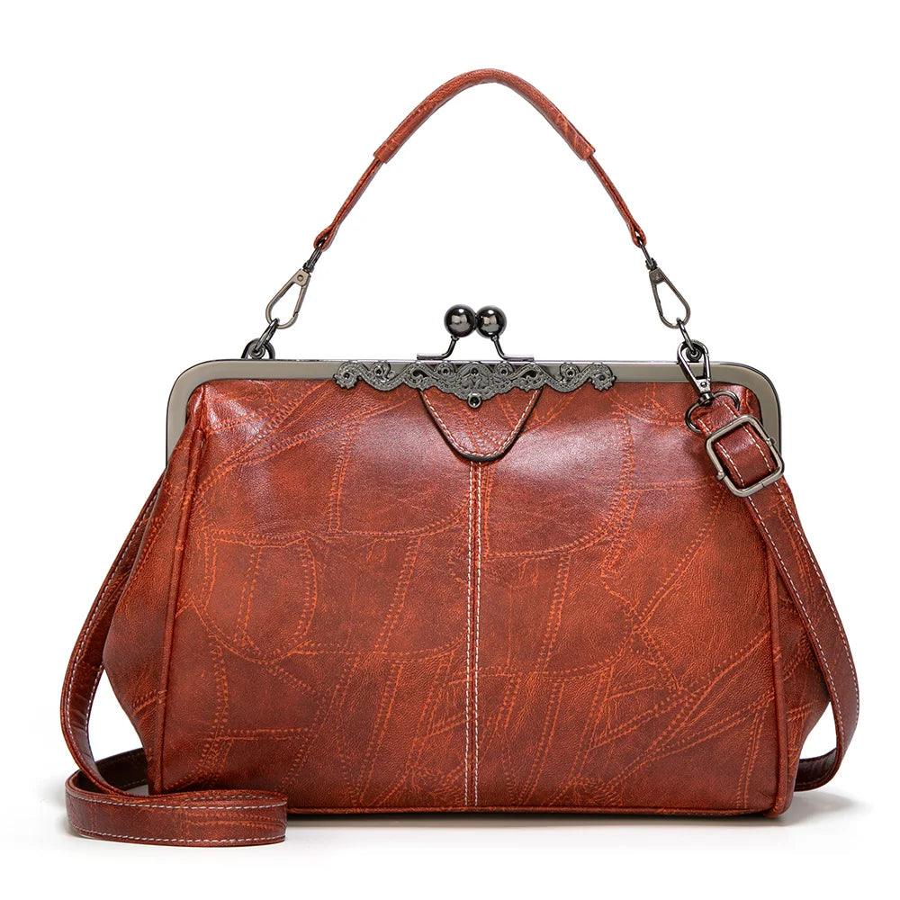 Bolsa Vintage com Alça Superior Adelyne