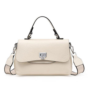 Bolsa Feminina Compacta de Couro Genuíno