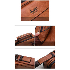Bolsa Crossbody Jeep em Couro + Carteira