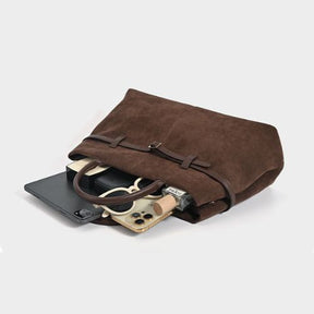 Bolsa Tote em Camurça Auriane
