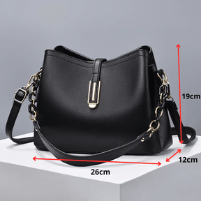 Bolsa Feminina em Couro Genuíno Olívia