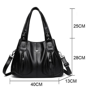 Bolsa de Luxo em Couro Legítimo Elyse