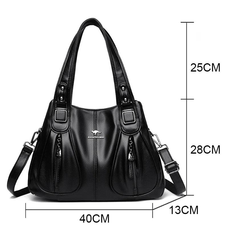 Bolsa de Luxo em Couro Legítimo Elyse