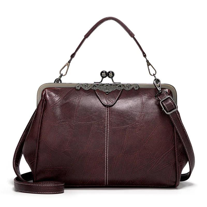 Bolsa Vintage com Alça Superior Adelyne
