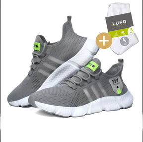 Tênis Dufins Speed Respirável + Brinde (03 pares meia Lupo)