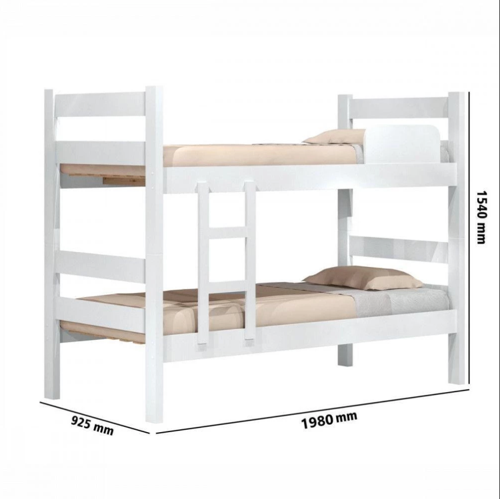 Beliche Solteiro Prisma Plus J&A Móveis Branco