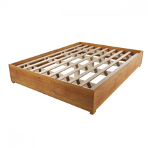 Base Cama Box Casal Imperatriz Com Pés Branco Viero