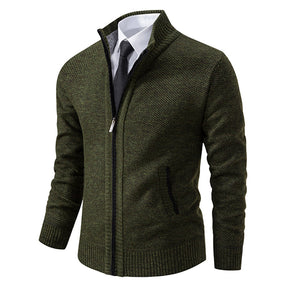Casaco Esportivo Masculino Casual de Lã Ferrazi