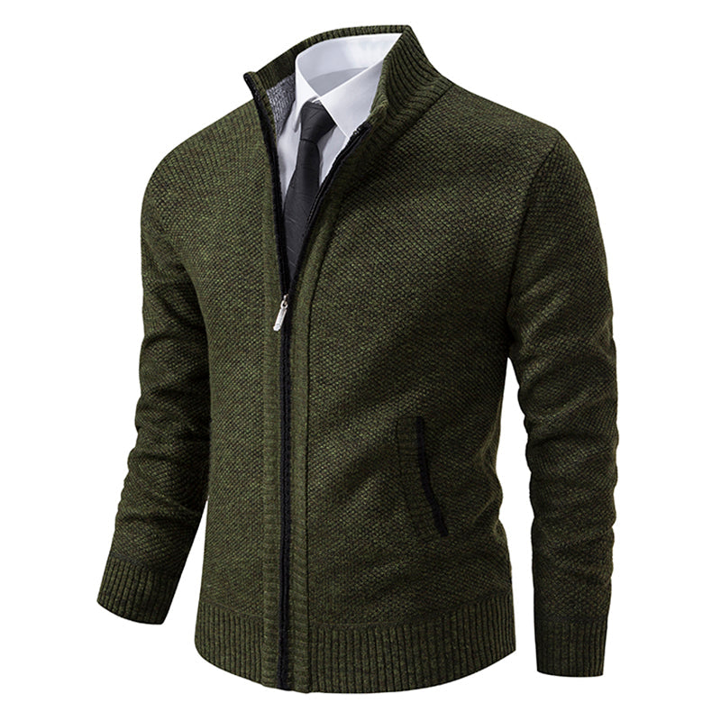 Casaco Esportivo Masculino Casual de Lã Ferrazi