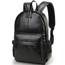 Mochila de Couro Compacta Modelo Urbano Notebook 14 Polegadas