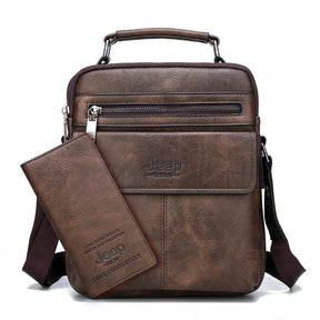 Bolsa Crossbody Jeep em Couro + Carteira
