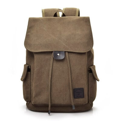 Mochila Masculina Escolar de Lona Dida Bear