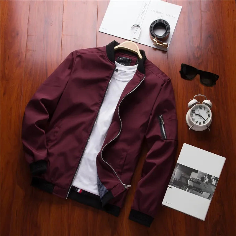 Jaqueta Bomber Masculina Casual Valezinni VZ046