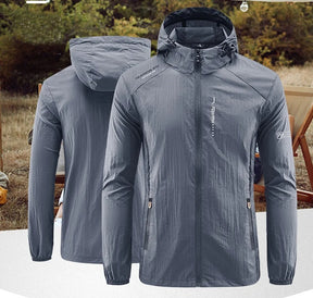 Jaqueta Masculina Corta Vento com Capuz Impermeável Valezinni VZ045