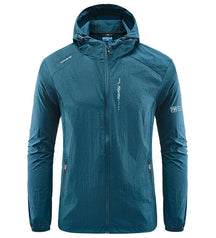 Jaqueta Masculina Corta Vento com Capuz Impermeável Valezinni VZ045