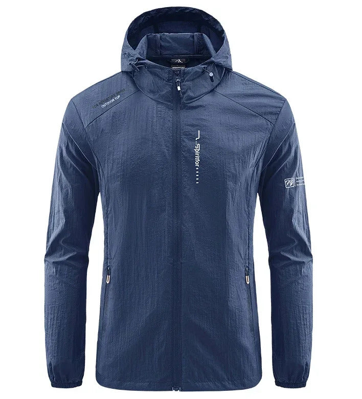 Jaqueta Masculina Corta Vento com Capuz Impermeável Valezinni VZ045