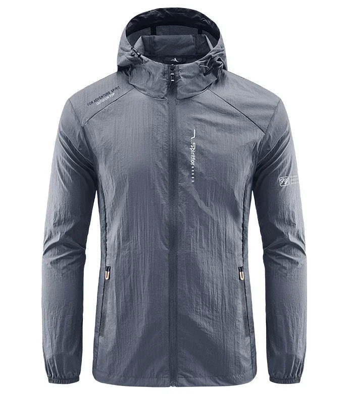 Jaqueta Masculina Corta Vento com Capuz Impermeável Valezinni VZ045