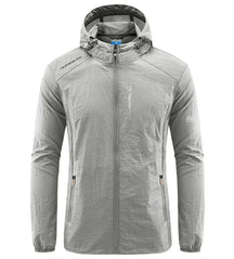 Jaqueta Masculina Corta Vento com Capuz Impermeável Valezinni VZ045