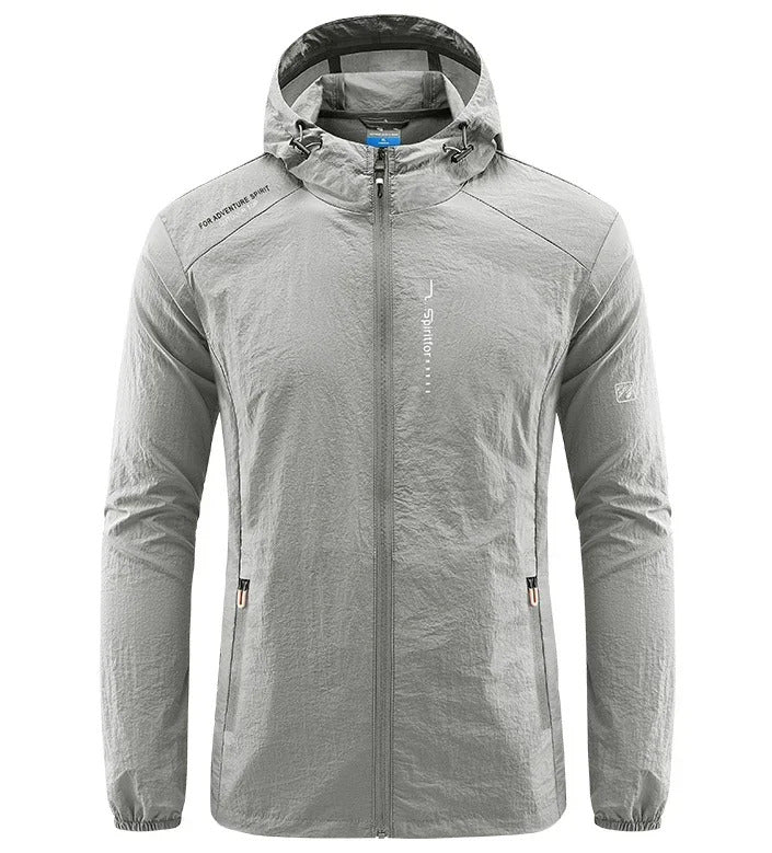 Jaqueta Masculina Corta Vento com Capuz Impermeável Valezinni VZ045