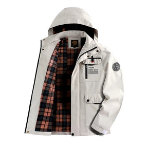 Jaqueta Masculina Impermeável com Capuz Valezzini VZ044