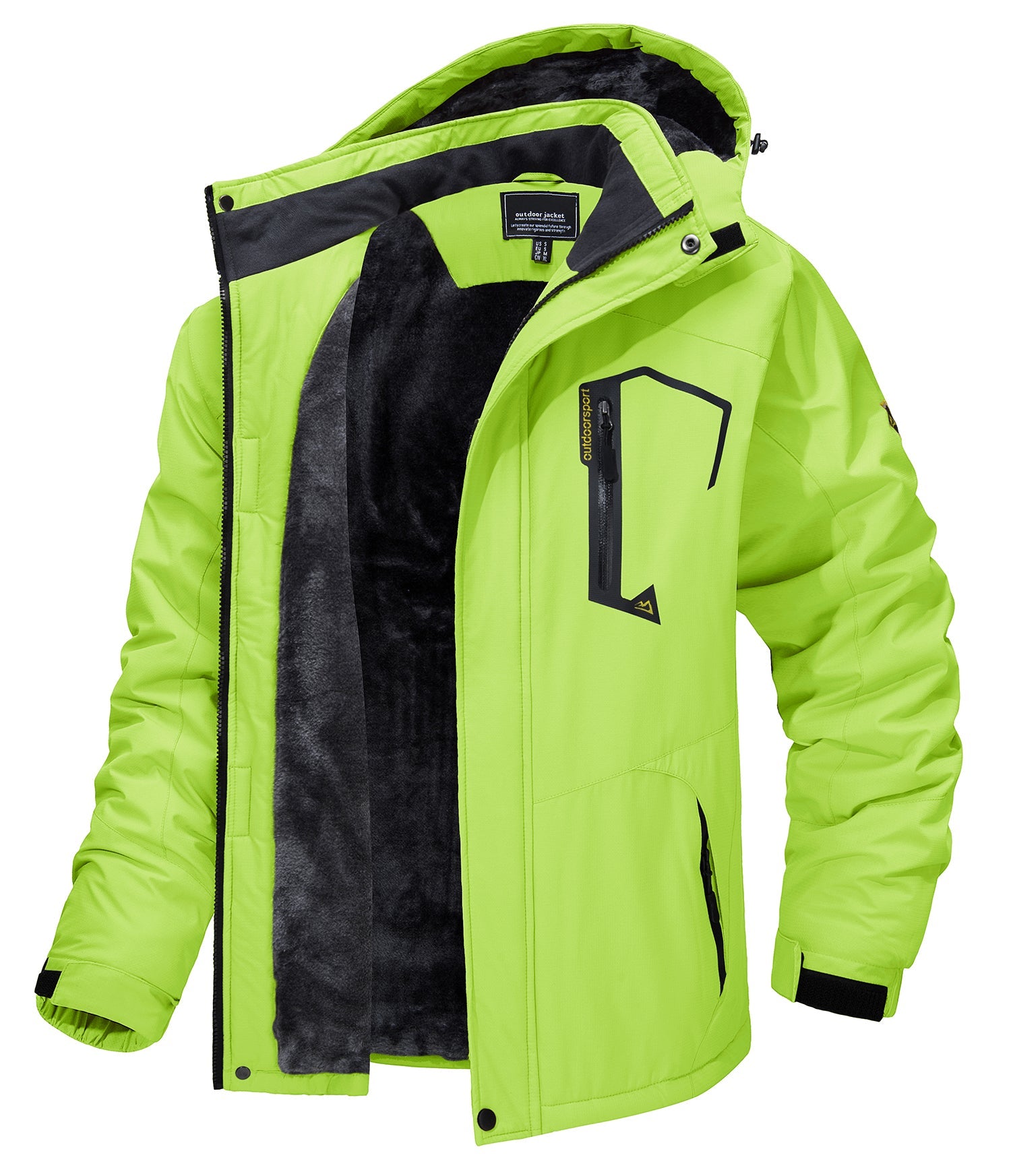 Jaqueta Masculina de Inverno Pelúciada Impermeável Valezinni VZ201