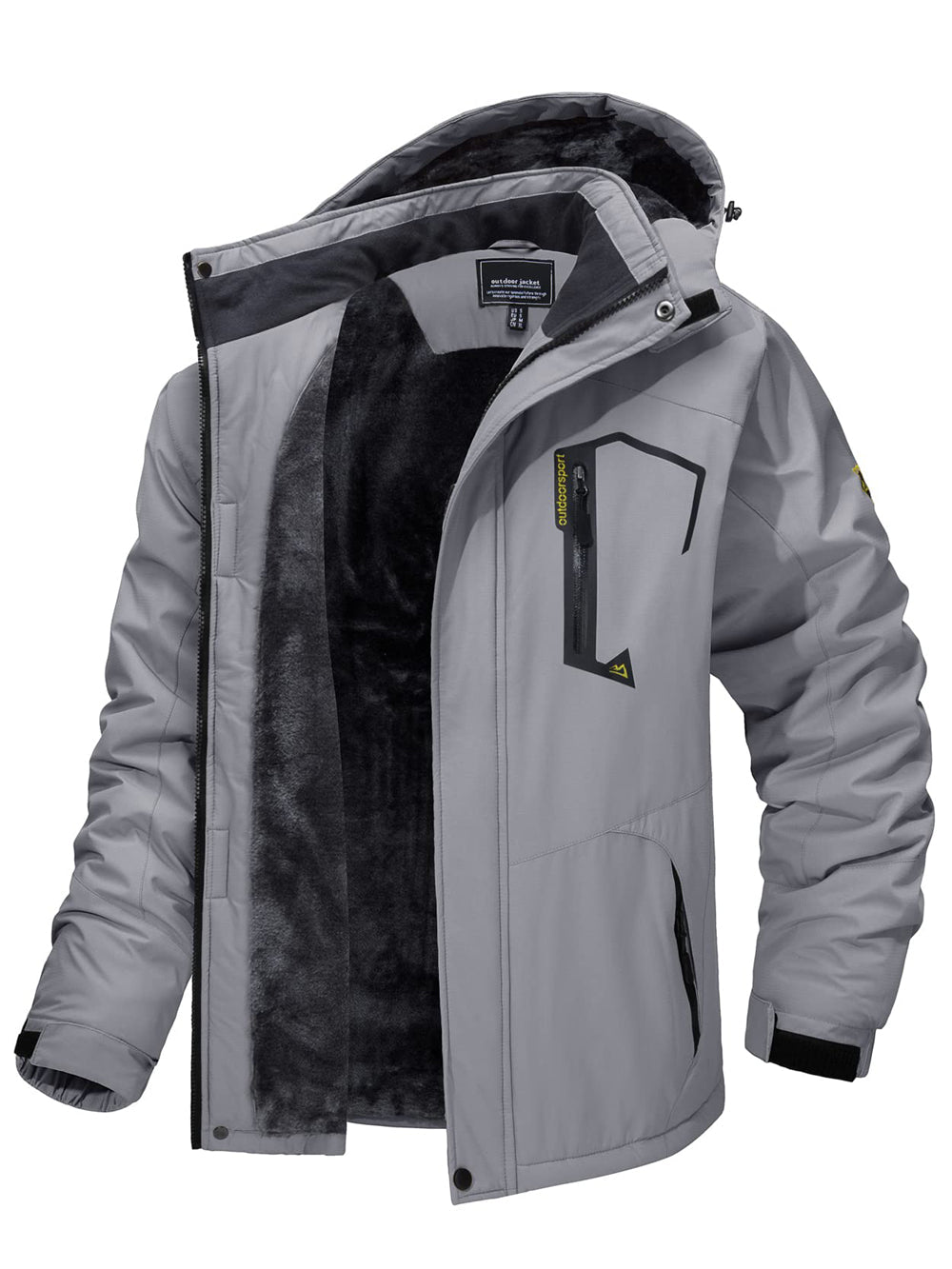Jaqueta Masculina de Inverno Pelúciada Impermeável Valezinni VZ201