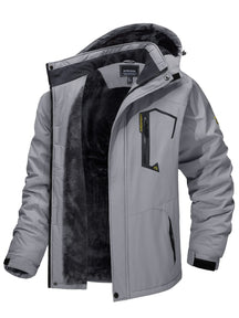 Jaqueta Masculina de Inverno Pelúciada Impermeável Valezinni VZ201