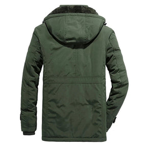 Jaqueta Masculina de Inverno com Capuz Forrada com Lã Valezinni VZ025