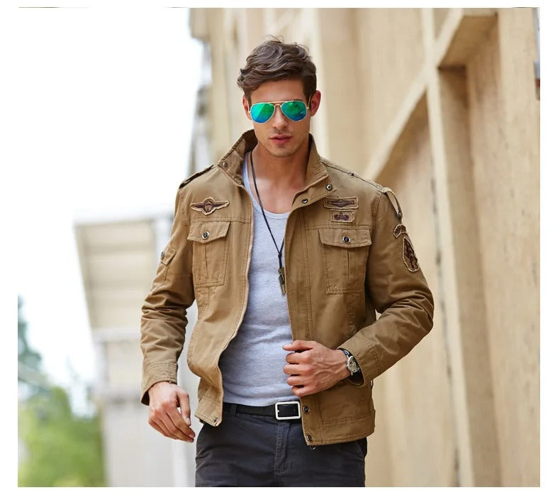 Jaqueta Tática Masculina em Algodão Valezzini VZ031