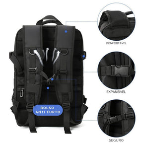 Mochila de Viagem Expansível Voyage