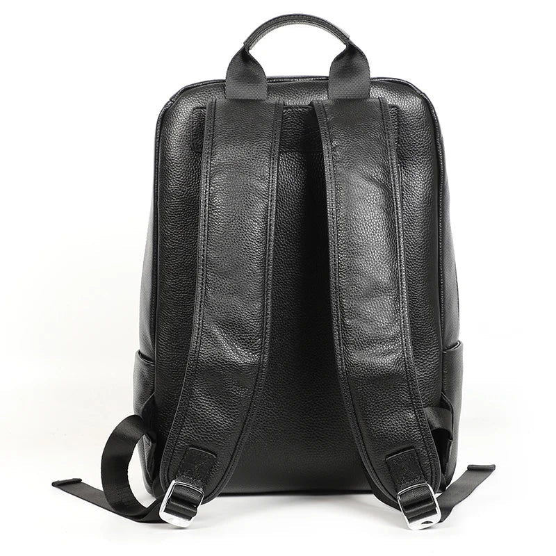 Mochila de Couro Legítimo Para Notebook Poseidon