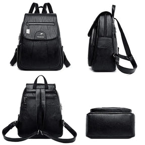Mochila em Couro Genuino - Meigue Bag