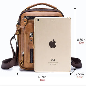 Bolsa Masculina Split de Couro