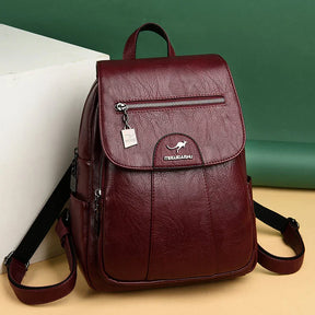 Mochila em Couro Genuino - Meigue Bag