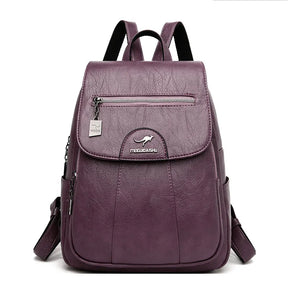 Mochila em Couro Genuino - Meigue Bag