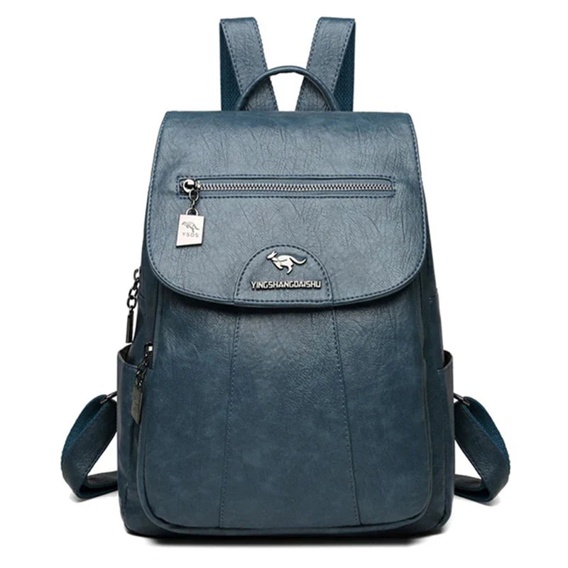 Mochila em Couro Genuino - Meigue Bag