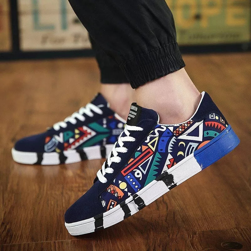 Tênis Casual Feminino Psychedelic
