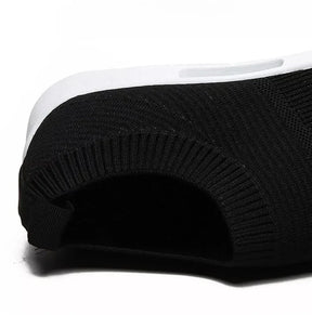 Tênis Feminino Para Caminhada e Academia Slip-On Anti Impacto