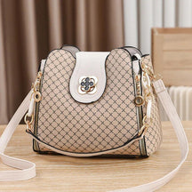 Bolsa Feminina de Couro Genuíno Saint Lumier