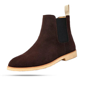 Bota Chelsea em Couro Masculina Valezinni VZ101